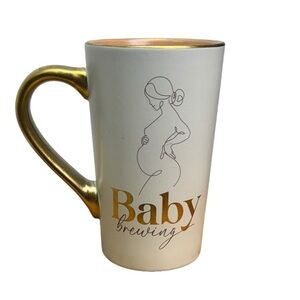 Bump To Mom Tall Ceramic Coffee Tea Mug Cup